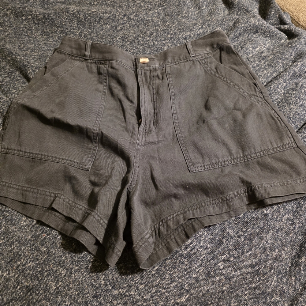 Women's Black Casual Shorts